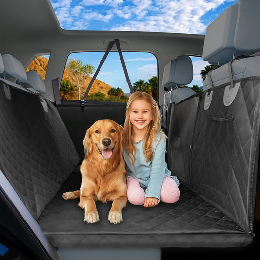 Funda Extensora Impermeable para Asiento Trasero | Hamaca para Perros Antirasguños