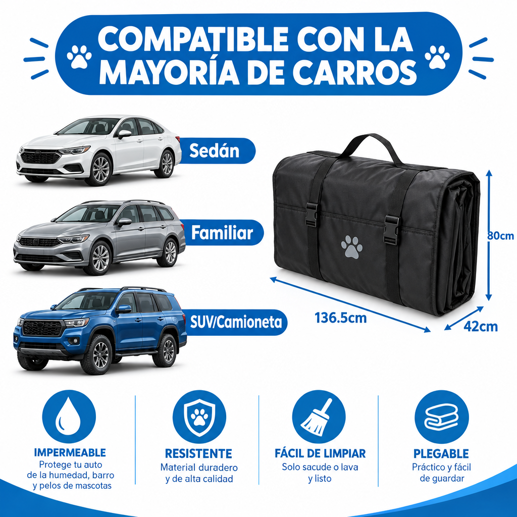 Compatible con la mayoría de carros, camionetas y SUVs